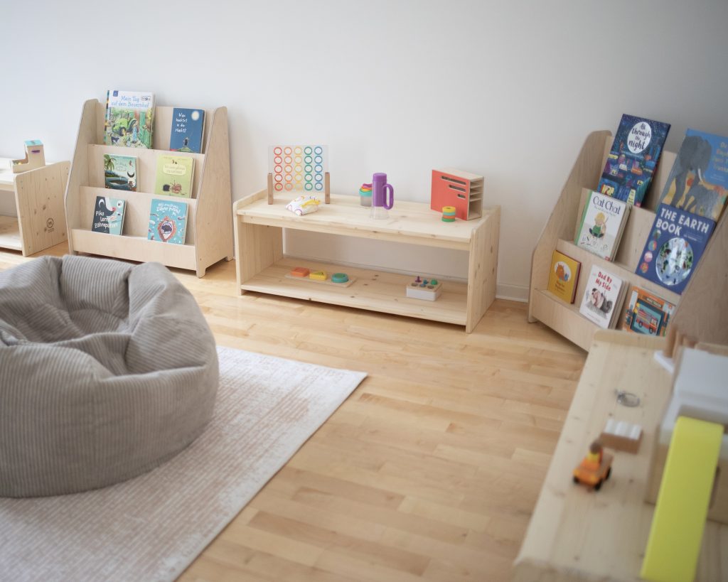 a cozy room in Montessori Family Center – where learning meets indoor play in Düsseldorf