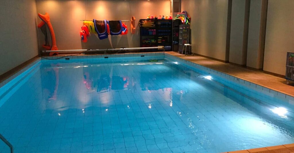 swimming pool of Aquagym Düsseldorf – Baby swimming and learn-to-swim classes