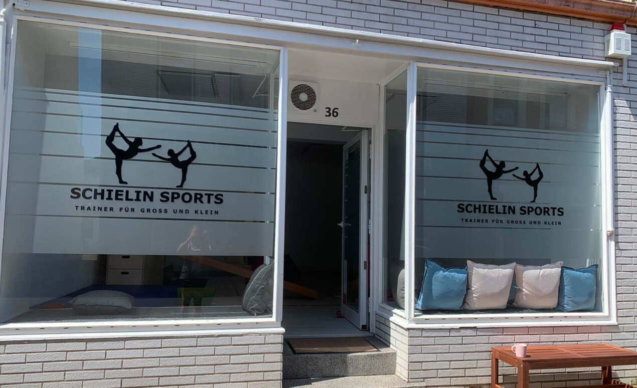 entrance to Schielin Sports 