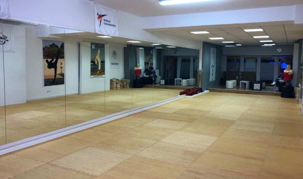 training space of Taekwondo Center Hardi Follmer – Traditional Taekwondo & Hapkido for Kids