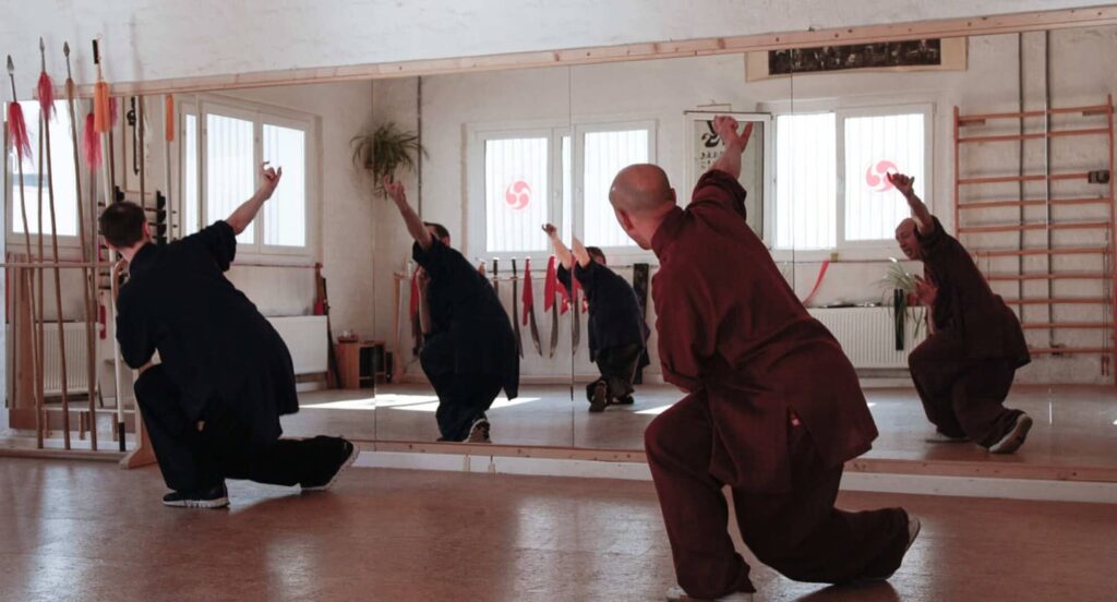 Image of people practicing at Dragon Martial Arts Schoo