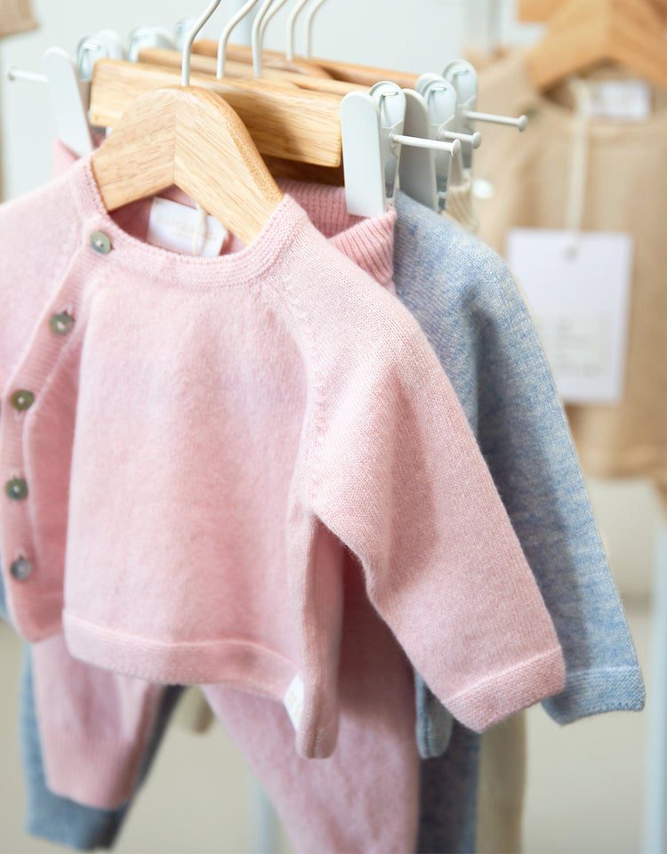 cashmere clothing and accessories for babies and children by Bianca Maria Cashmere